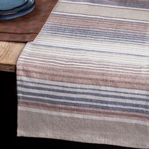 Yellowstone Rustic Striped Cotton Table Runner